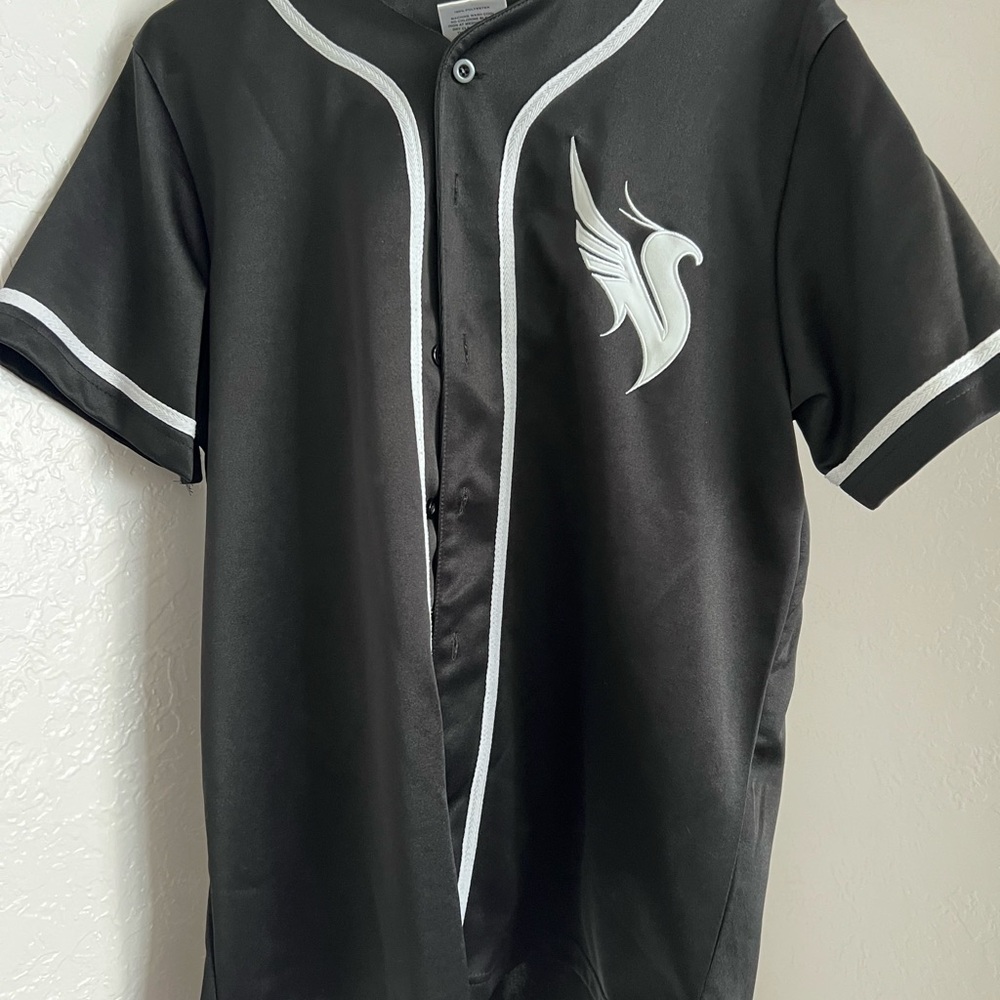 Black Illenium Jersey with White Trim